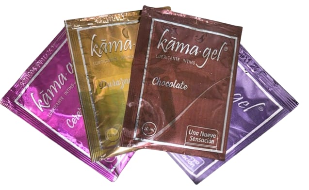 Lubricante Intimo Kama saborizado en Gel